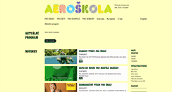 Desktop Screenshot of aeroskola.cz